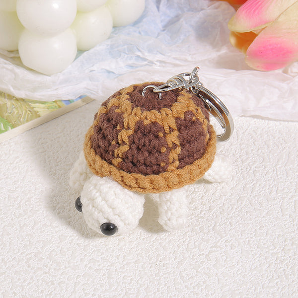 Handmade Crochet Animal Keychain – Cute Gift for Her