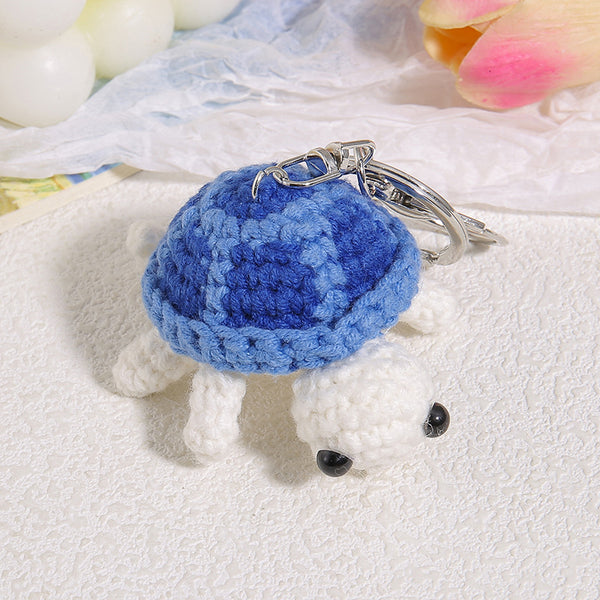 Handmade Crochet Animal Keychain – Cute Gift for Her