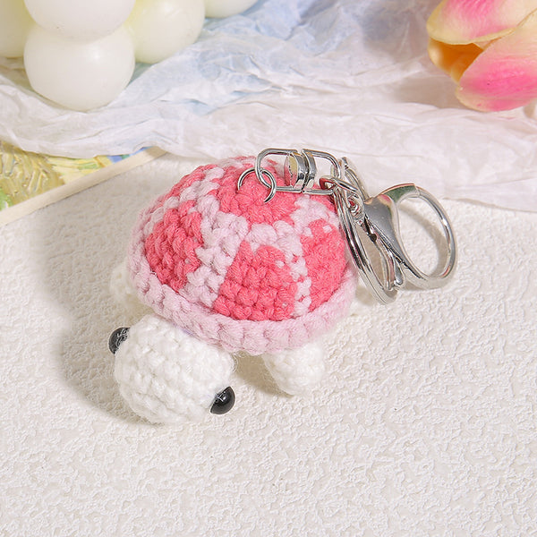 Handmade Crochet Animal Keychain – Cute Gift for Her