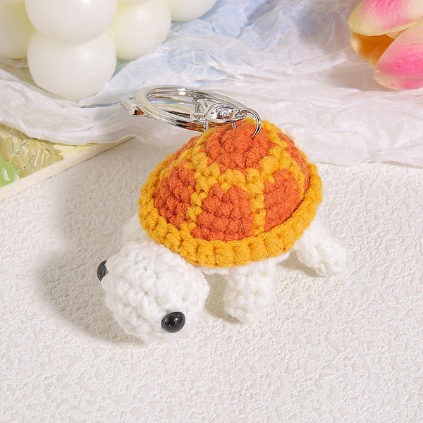 Handmade Crochet Animal Keychain – Cute Gift for Her