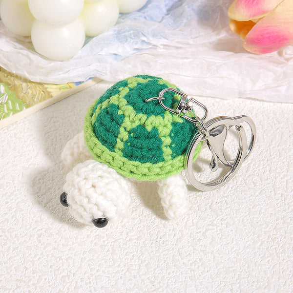Handmade Crochet Animal Keychain – Cute Gift for Her
