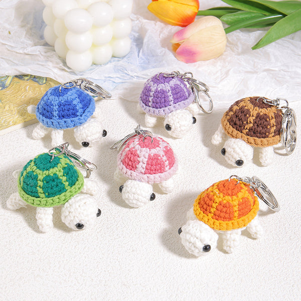 Handmade Crochet Animal Keychain – Cute Gift for Her