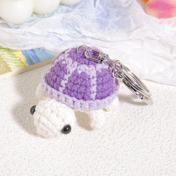 Handmade Crochet Animal Keychain – Cute Gift for Her