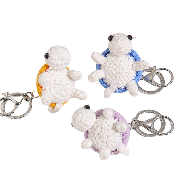 Handmade Crochet Animal Keychain – Cute Gift for Her