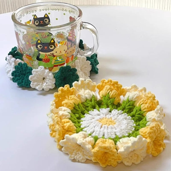 Lily of the Valley Coaster Crochet Kit - DIY Handmade Mother's Day Gift